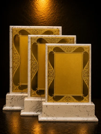 Marble Legacy Wooden Award