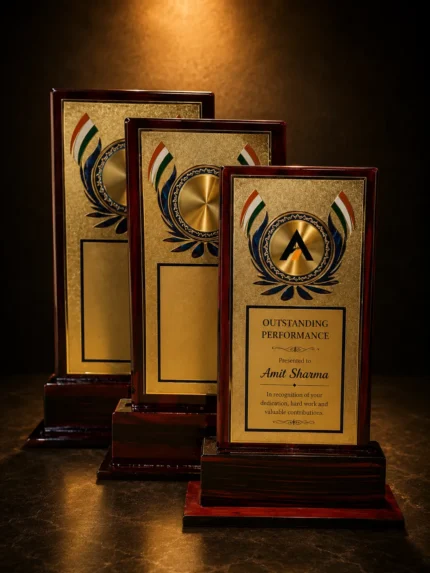 Victory Laurel Wooden Award